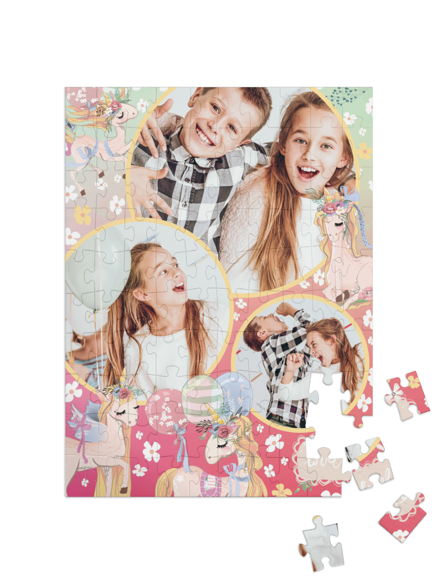 „Magic“ portrait collage
