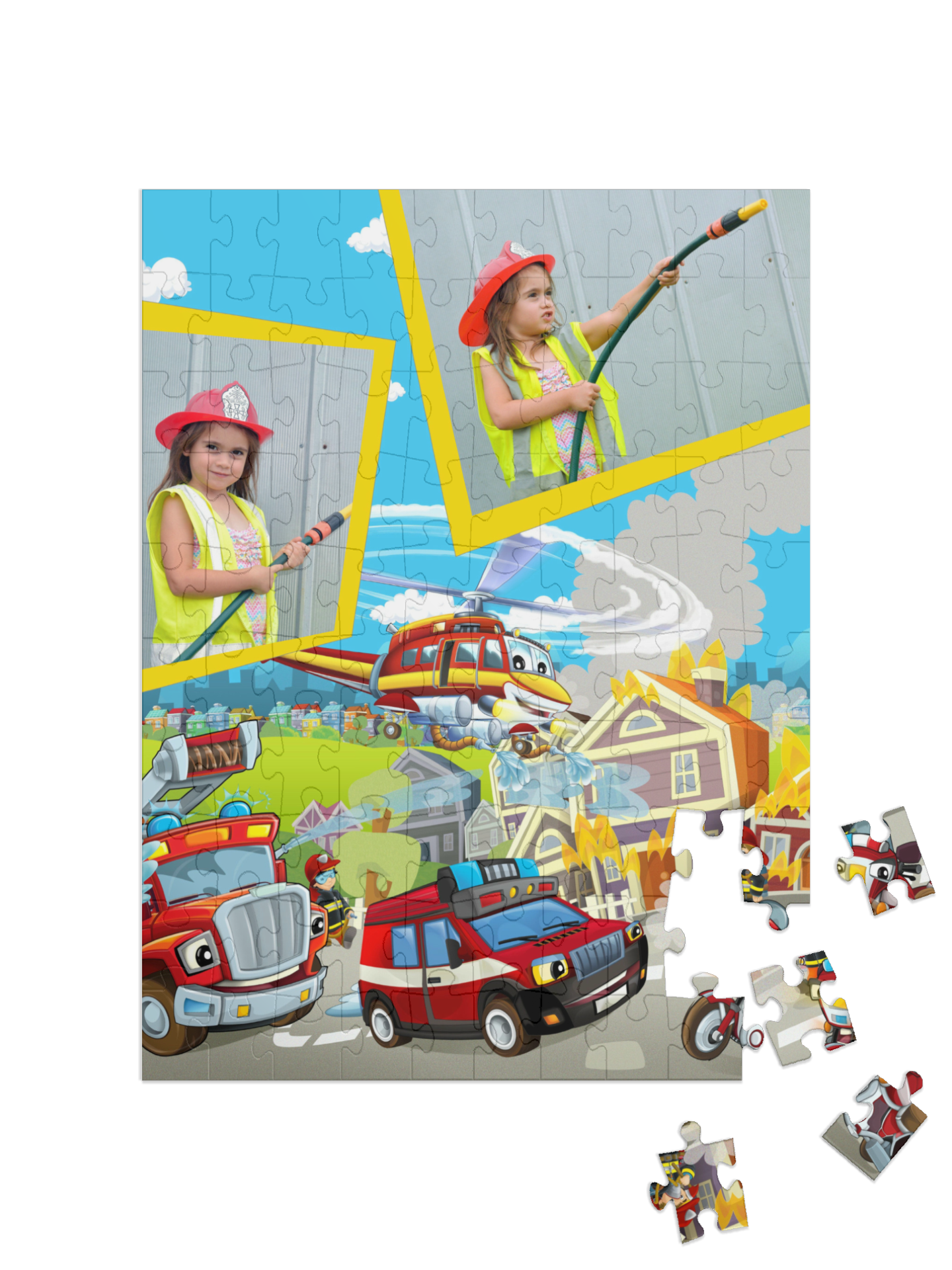 „In Action“ portrait collage